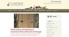 Desktop Screenshot of casteloconstruction.info